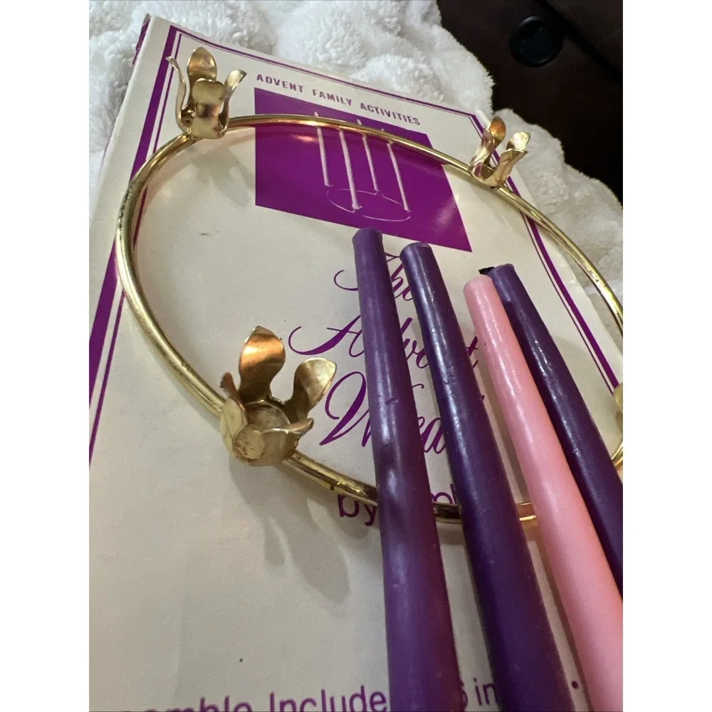 Vintage The Advent Wreath Emkay 6